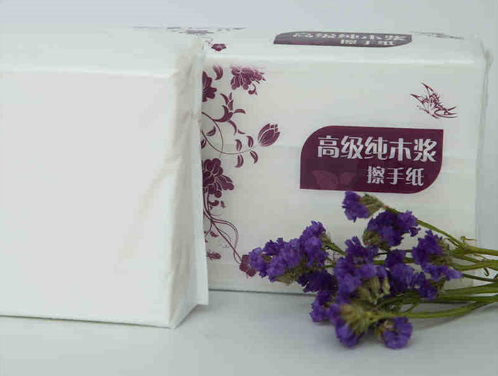 高级纯木浆擦手纸